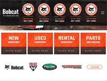 Tablet Screenshot of bobcatct.com